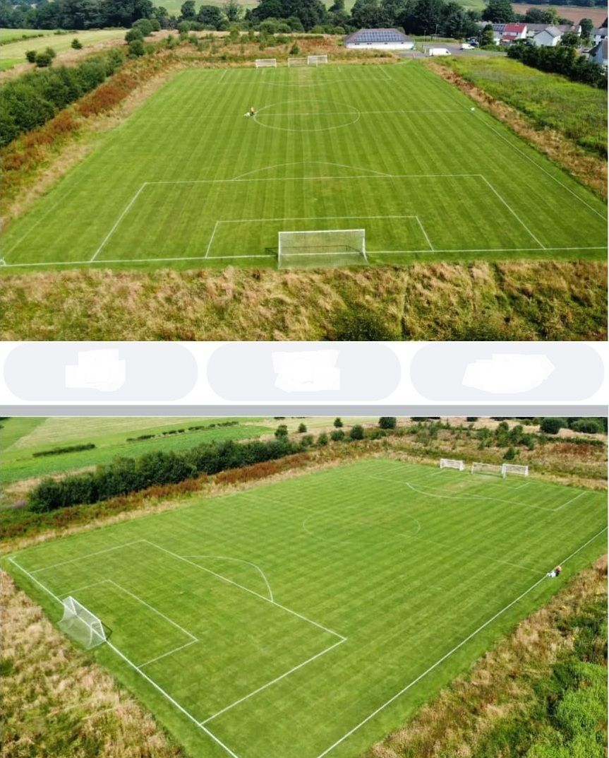 scottishwelfare's tweet photo. ❤️ We just had to share the magnificent playing surface at Kippen FC today. Absolutely majestic. https://t.co/ZEgeMyROjD