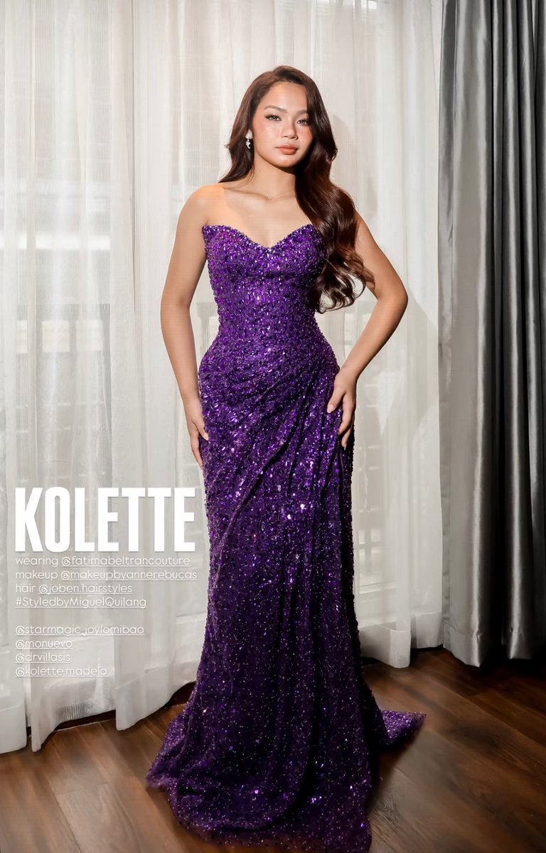 TeamKoletteOfc's tweet photo. Behind every stunning look is another day of hard work, dedication, and sacrifice, and we’ll keep showing up for you. 

Thank you for always giving your best. You deserve every blessing and every opportunity that’s coming your way. We’ll always be here, ready to support our one and only Kolette. 

#KoletteMadelo
