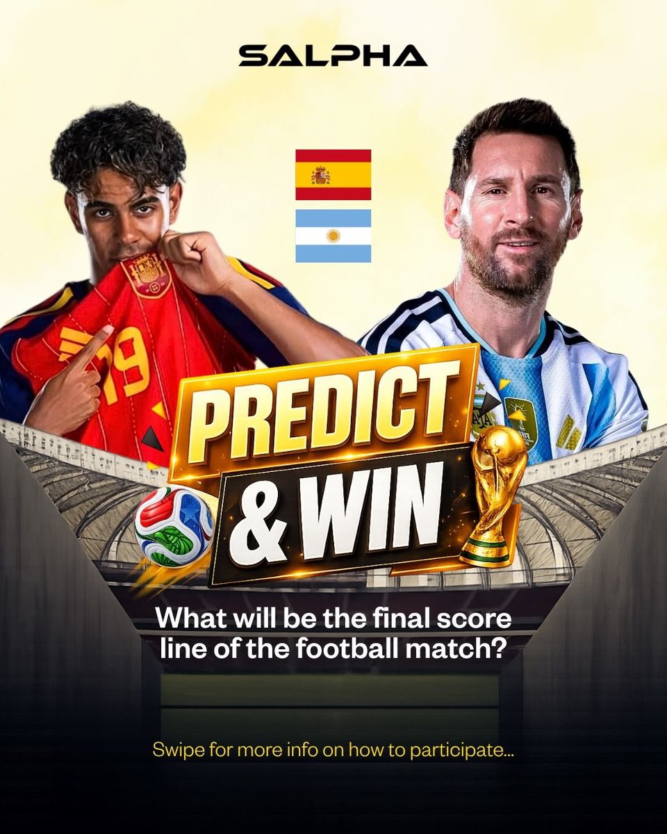 SalphaEnergy's tweet photo. 90 minutes to decide if “Grandpa Or Grandson” will get the ultimate bragging rights and crown👑🤴👴🏼🏃‍♂️💨🤫 . 

Like, share, retweet, tag 3 friends and drop your prediction.👇

Don’t let your village people block your urgent weekend blessings. 
#FIFA #predictandwin #sportbetting https://t.co/3HTy1N6vM5