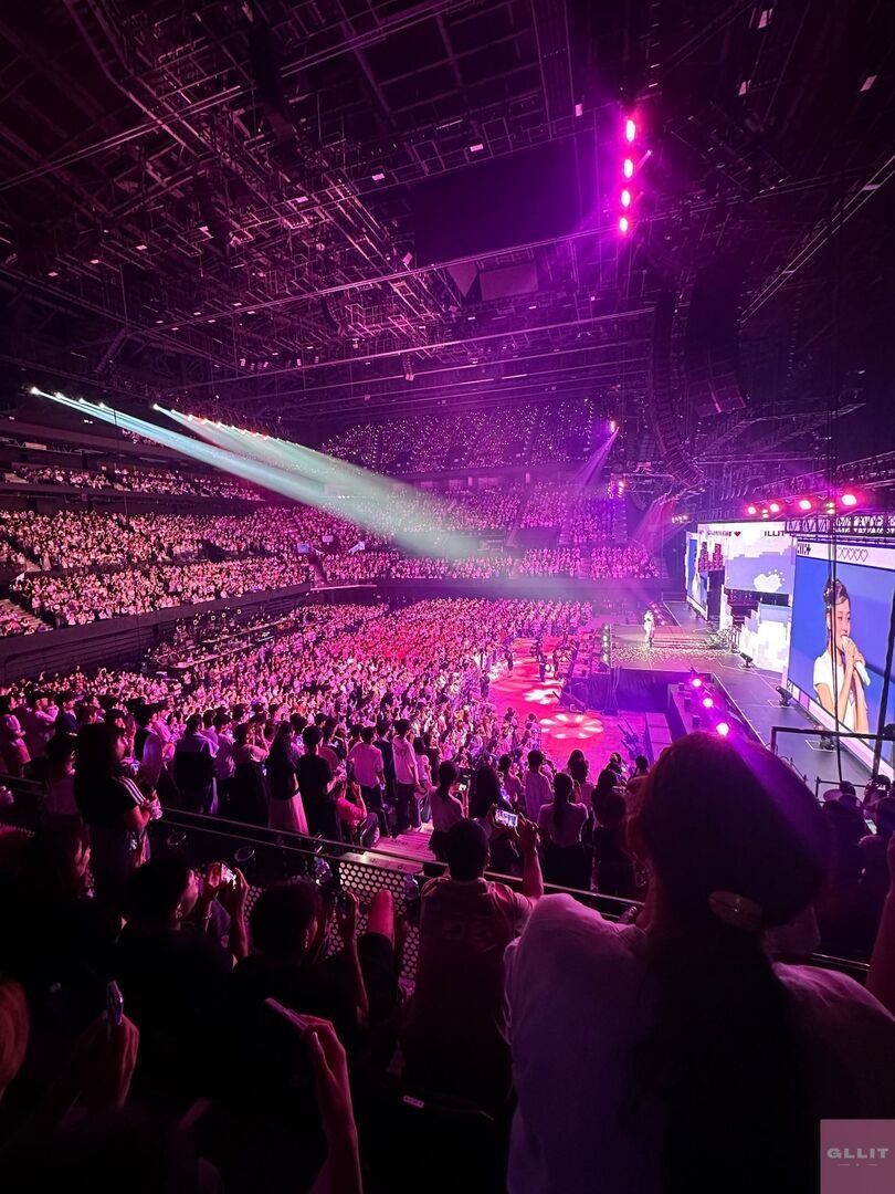 thebaseillit_'s tweet photo. ILLIT concluded their two days SOLD OUT concert held at Glion Kobe Arena in Hyogo, Japan today. Thank you for your hardwork, girls. https://t.co/B5JkQV6jNA