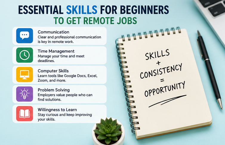 RemoteEarning's tweet photo. Remote jobs don't require perfection—they require the right skills and consistency. 💻🌍

Keep learning, improve your communication, manage your time well, and opportunities will follow. Your remote career starts today.

#RemoteJobs #WorkFromHome #RemoteWork #DigitalSkills https://t.co/Rgt16AL0rm