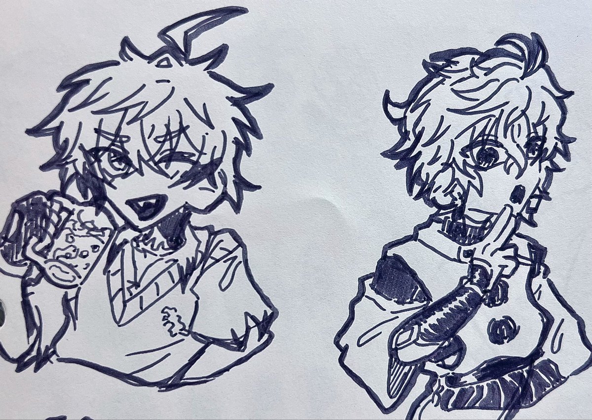 Inari827's tweet photo. そんなににじを知らない友人に描く人
選んでと言うと高頻度でｷｭﾝbro https://t.co/DJdqTOCxaY