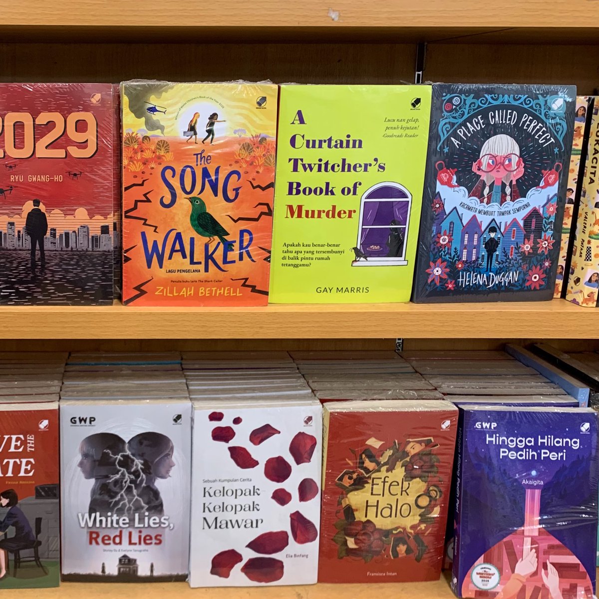 pacarcalf's tweet photo. tudei’s dump menjemput monster minister @ gramedia🦋🌀 https://t.co/6FTQZ29GVu
