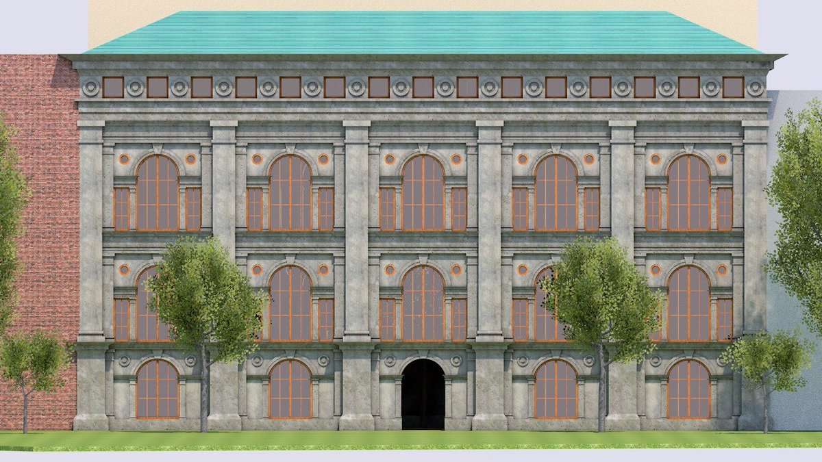 monarchitektur's tweet photo. fassade frontalansicht https://t.co/774sCmHlZk