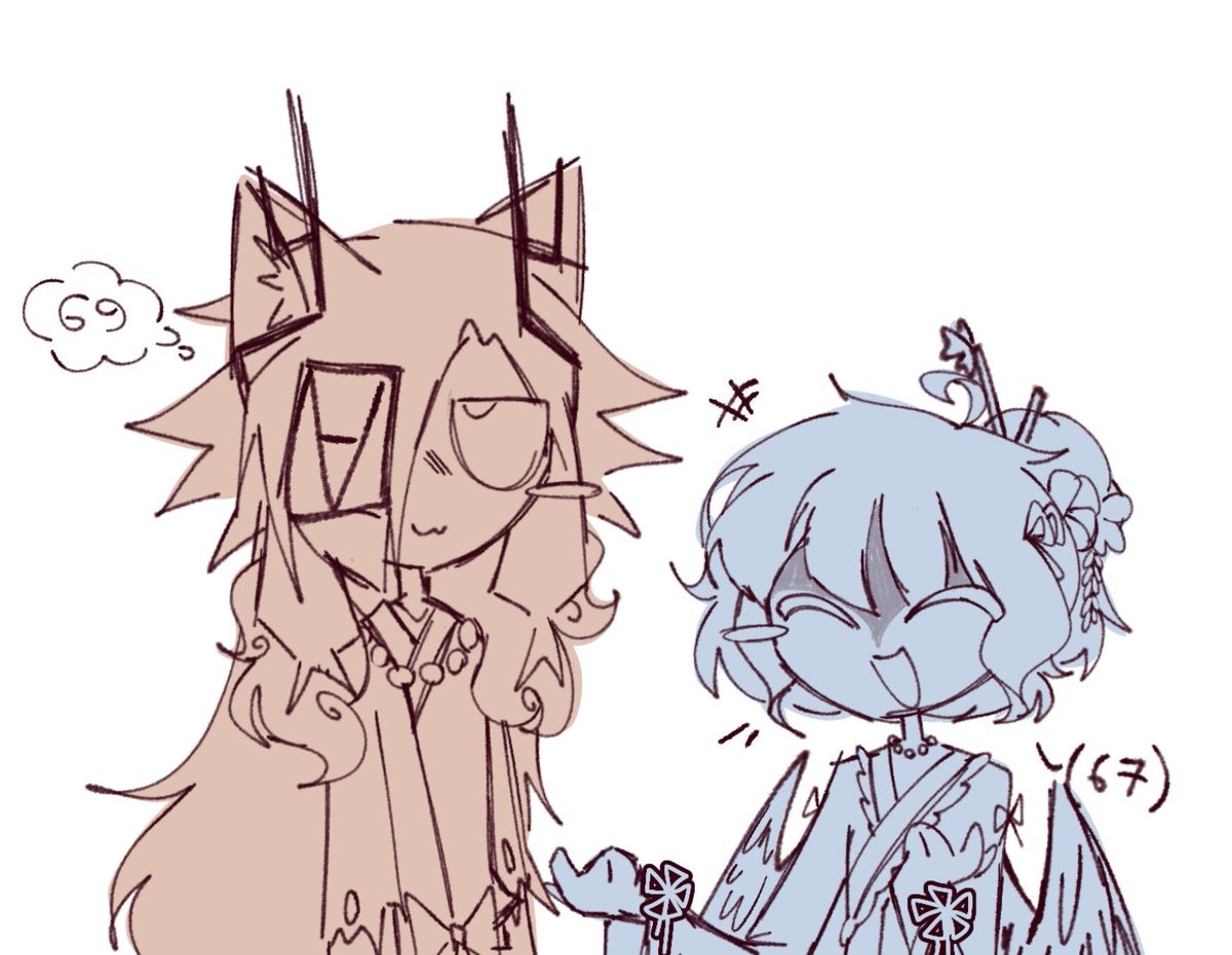 0w0Blade15's tweet photo. Reupload 
Hansel and Patapata
#enigmaverse https://t.co/fdkqh2ZgHZ