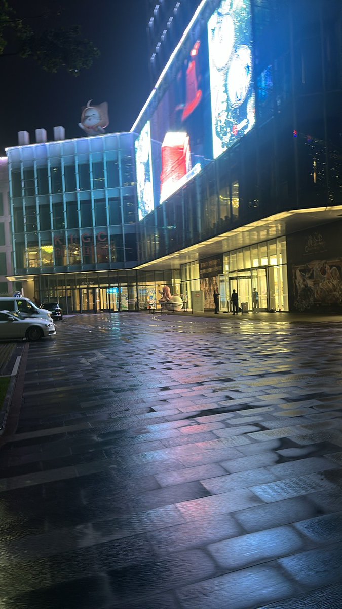 RowLingYe's tweet photo. 大家放心 上海的积水已经排掉了 叠纸大楼门口也没有积水了 #LADS #inflod https://t.co/k5LzWG5Zit