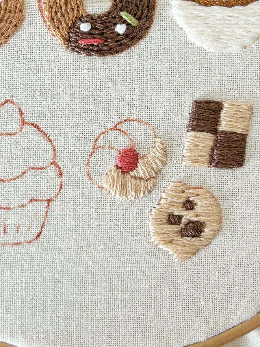 kii6_days's tweet photo. 🍪🤎
#刺繍 #ハンドメイド https://t.co/FiTiQdOPc1