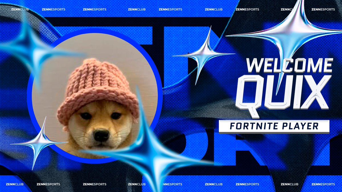 ZENNclub's tweet photo. The next era begins today. Welcome the first signing of our new competitive main-roster
Welcome to ZENN eSports, @QuixFN74 • #VamosZenn https://t.co/zW2xcfbQNz