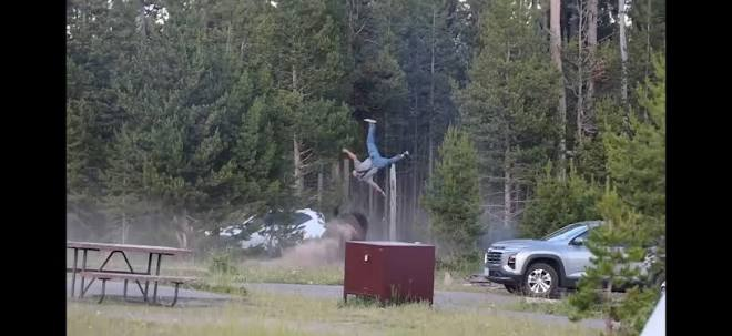 TheBiboSezSo's tweet photo. #haikuhorrorprompt @haikuprompt @PGPayT #1821: "impaled"
#OurPoetryX @OurPoetryX 7/20: "rustic hikes"
#vss365 @aperrincycling 7/19: "sprint"

suddenly impaled
on Yellowstone rustic hikes
by sprinting bison https://t.co/SBXTQQWLgt