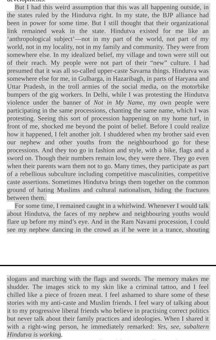the7424's tweet photo. @bprakash2020 sums up experience of Hindu nationalism for most of us in his latest book (Spectacle State: How Hindutva Shapes Feeling and Culture) . https://t.co/YP7cqmhCPJ