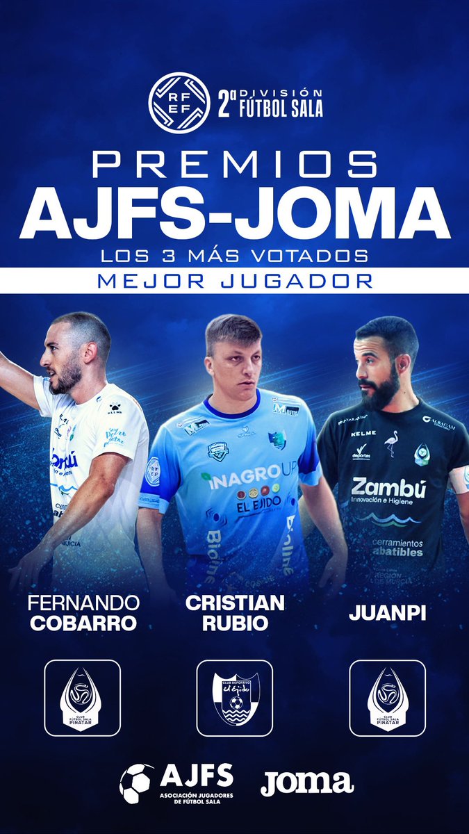 AJFS - Asociación de Jugadores de Fútbol Sala tweet media