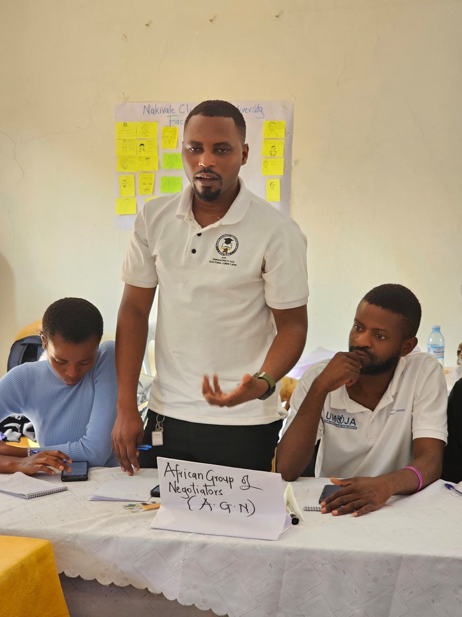 Y4BioClimate's tweet photo. Participants stepped into a COP31 simulation, taking on negotiation roles to experience firsthand how global climate talks unfold, build consensus, and shape decisions that influence climate action worldwide.
#LCOYUg2026 https://t.co/sMS5aIpkXU