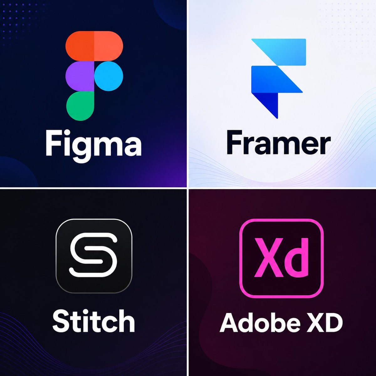 anjanybuilds's tweet photo. Devs...
Which tool do you use for designing UI? 

a) Figma
b) Framer
c) Stitch
d) Adobe XD https://t.co/89jcHXhcRt