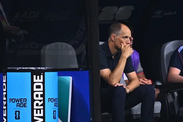 dailystamford's tweet photo. LATEST: Thomas Tuchel booed by the crowd at Miami Stadium when his picture was shown on the big screen (@Matt_Law_DT).
The writing is on the wall. The exit feels completely inevitable at this point.
Drop a 🔵 if you think it's time for a change immediately! #CFC https://t.co/kZXpH508KV