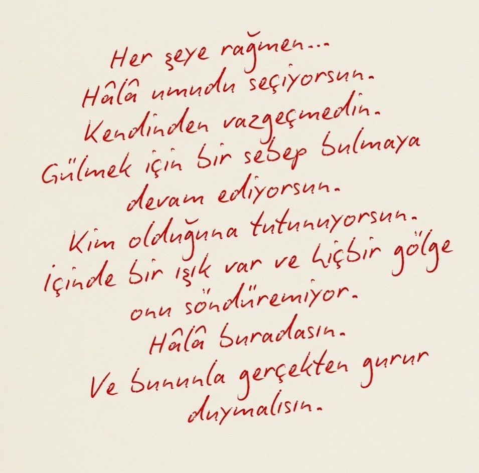 gregorsamsamsi's tweet photo. Her şeye rağmen, bu yaşa iyi geldin. Omuzundan öp kendini. https://t.co/EVITs5jQKR