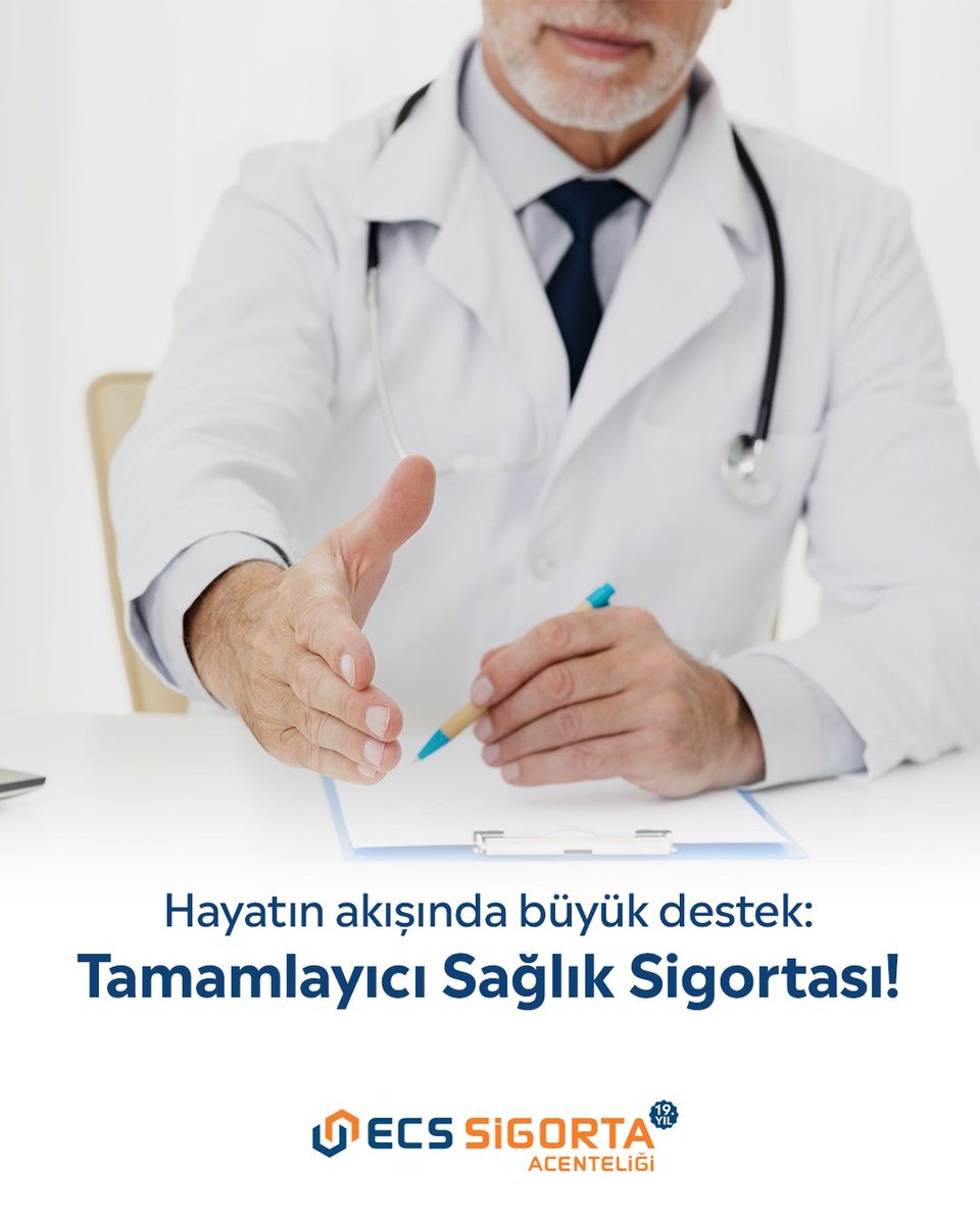 ecssigorta's tweet photo. Tamamlayıcı Sağlık Sigortası, SGK ile anlaşmalı özel hastanelerde ödeyeceğiniz fark ücretini karşılar ve farklı özel teminatlar içerir.
Tamamlayıcı Sağlık Sigortası ile sağlığınız tam, bütçeniz tamam olsun! 🩺 https://t.co/0ROI24VCXk