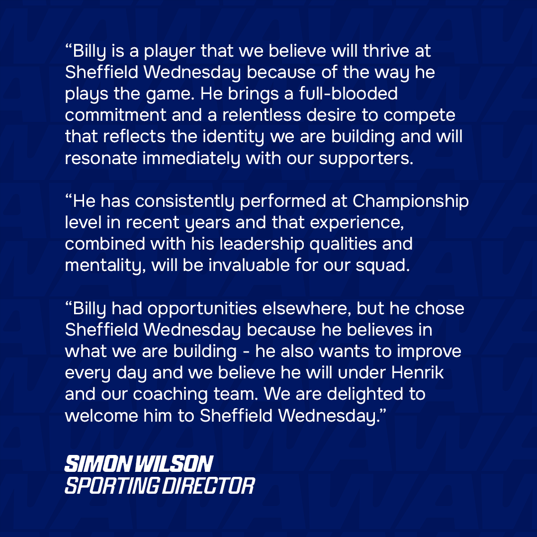 Sheffield Wednesday tweet media
