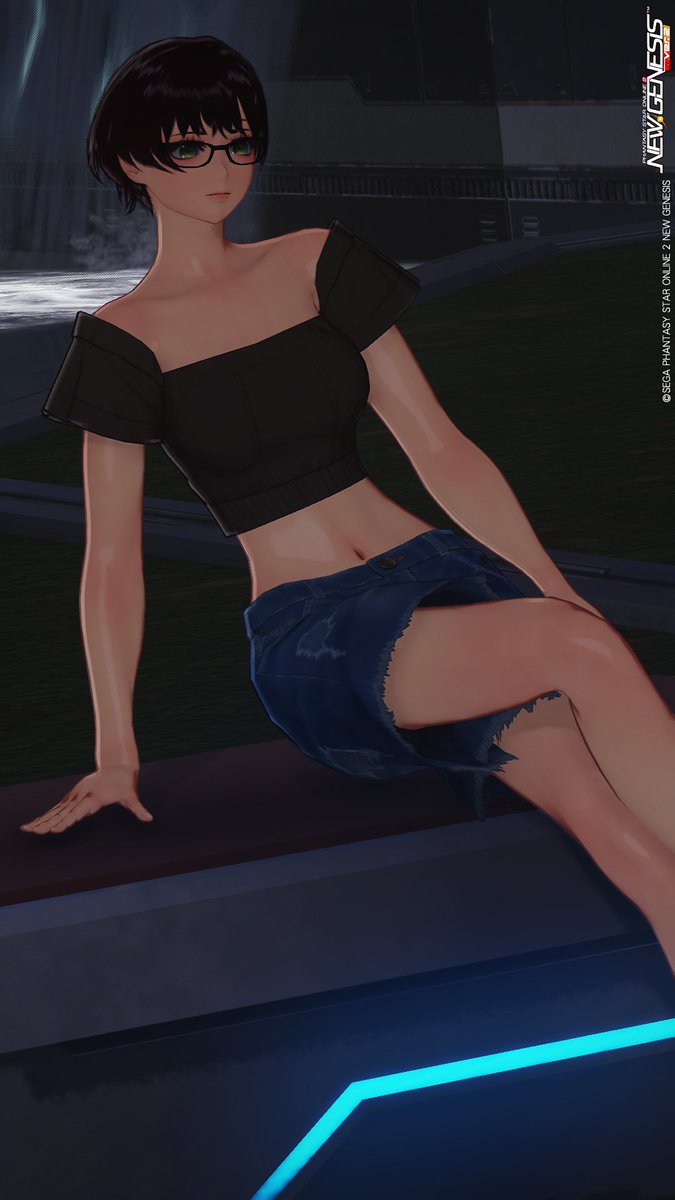 Sacisesuso_PSO2's tweet photo. 夏だし、こういうコーデのほうが涼しくていい🍨 #PSO2NGS #PSO2NGS_SS https://t.co/jaxjOxUqDa