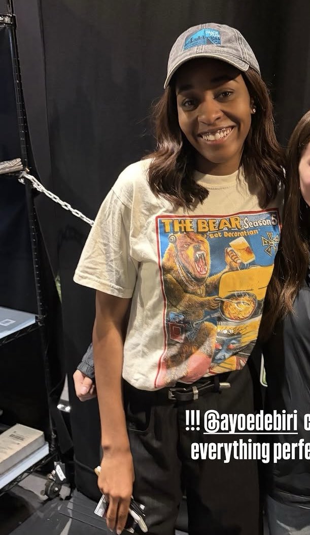Ayo Edebiri The Bear set decoration t-shirt