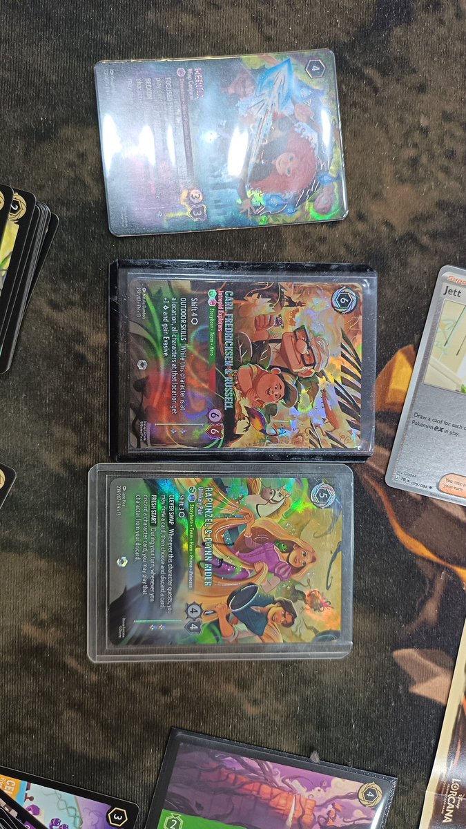 jyq89's tweet photo. Set 13 has been kind to me
2 prerelease and 1 case
#lorcanatcg #atov https://t.co/xUnzo3U1l2