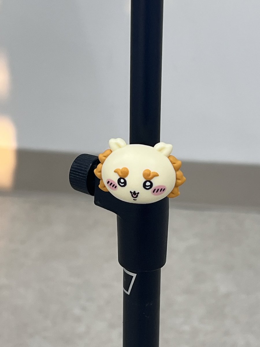 Usamomo27's tweet photo. かろうじて手に入れたシーサーちゃん🧡ｶﾜｲｲ
想定通りいい具合にフィットした！🎺 https://t.co/O3Y5f0wN1G
