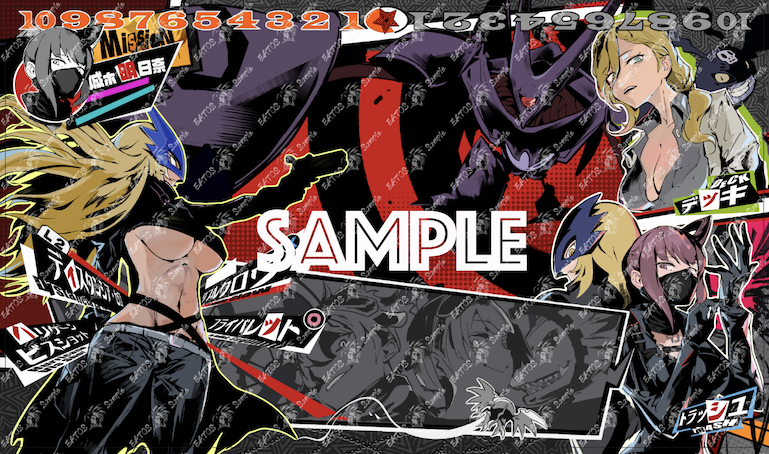 eatos_ye's tweet photo. C108/エア夏コミ 新作発表⑧

DLC3 の プレイマット になります！

イラストレーターは ONEDROPMAN 様です。

*盗用防止のため、あえて画質を落とした画像を掲載しております。実物はより高精細となっております。 https://t.co/SSdJ7lrGBa