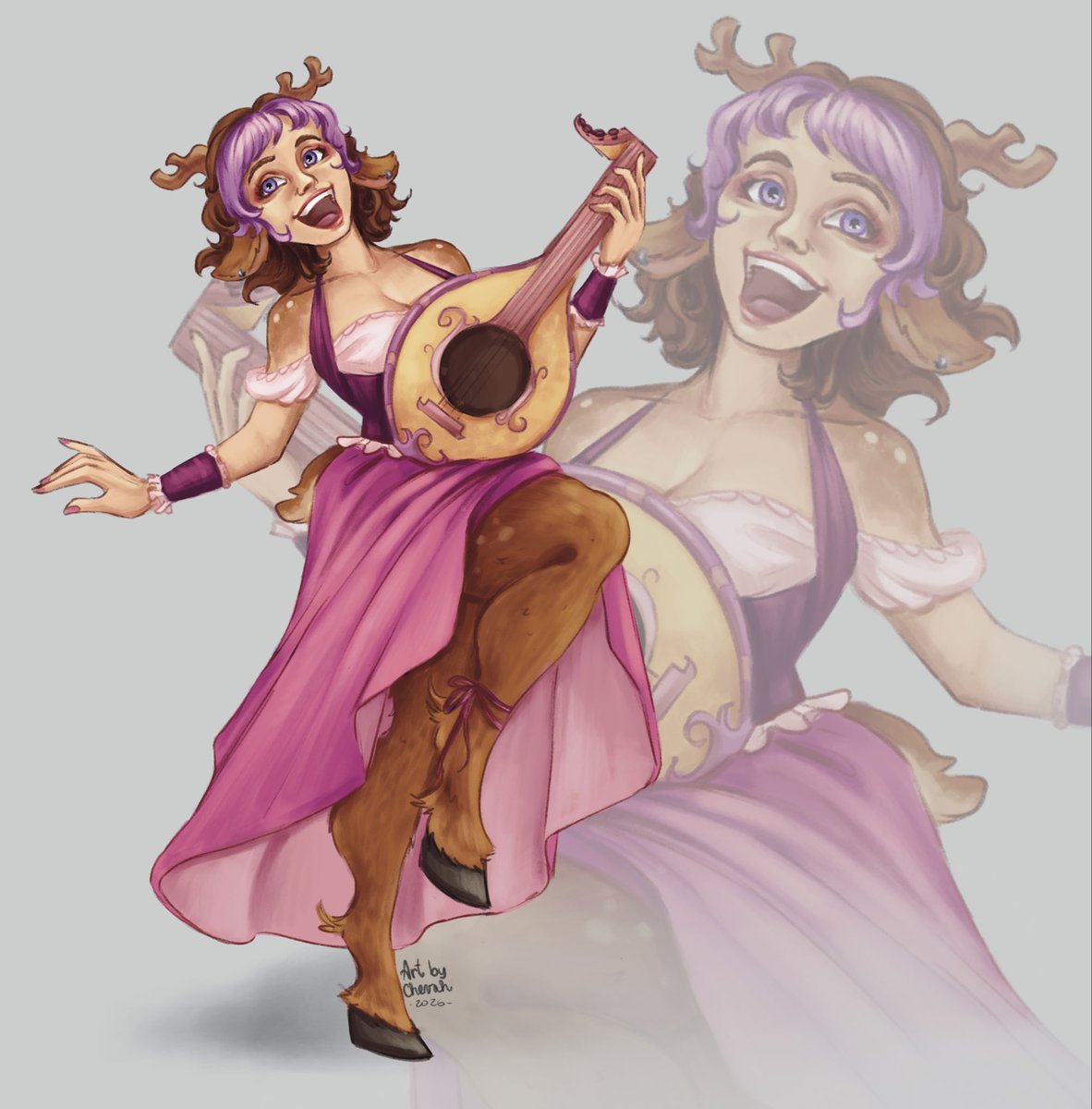 ChevahArt's tweet photo. @maneqcxx Hii! I am probably already late but I can still try ☺️
I make fantasy / medieval character artworks. Starting price is 60€ for single character ✨ https://t.co/Urm4GcWQEM