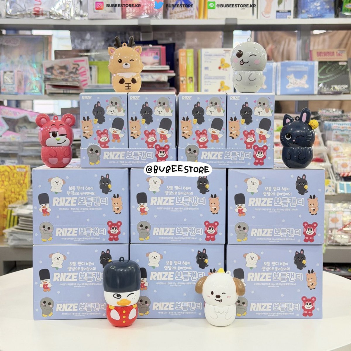 bubeestore's tweet photo. WE LITTLE RIIZE x CU 🧡

พร้อมส่ง สินค้าวางหน้าร้านแล้วค่า 🫧
📍BTS สยาม

Random Bottle Candy 270.-
ยก Box 8 จุ่ม 2100.-
(ได้ครบทุกเมมเบอร์ + แรนด้อม 2)

อึนซอก วอนบิน แอนตัน ชองชาน โซฮี โชทาโร่

🛵 Shopee มีส่งด่วน 
☑️ Spaylater 
🛒 https://t.co/FNCRWPRQae

#ตลาดนัดriize https://t.co/VC55GSHidv