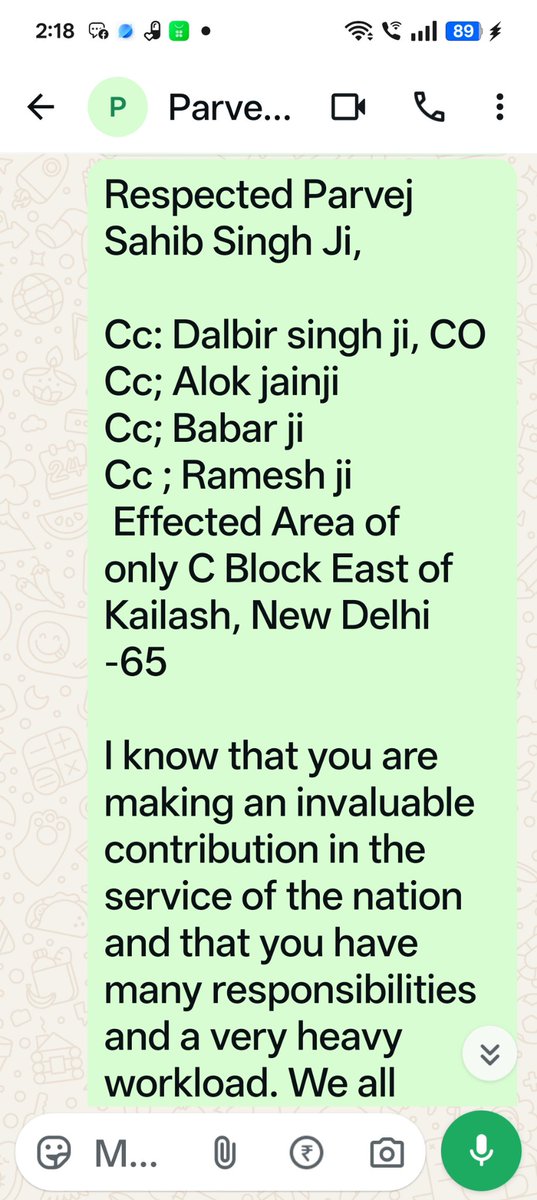 LEADERAARTI's tweet photo. @PMOIndia @CMRekhaGuptaFC
@parvezsahibsingh @DalbirSinghCo @AtishiAAP @rajpal 
Urgent It's 1 mnth with no water in C Blk East of Kailash,over 40yrs resident hv never faced such a crisis.Sen ctzn chld sick people r suffering Water isa necessitysupplycrisisAarti Juneja9911779803 https://t.co/Hr8iJ2GhAO