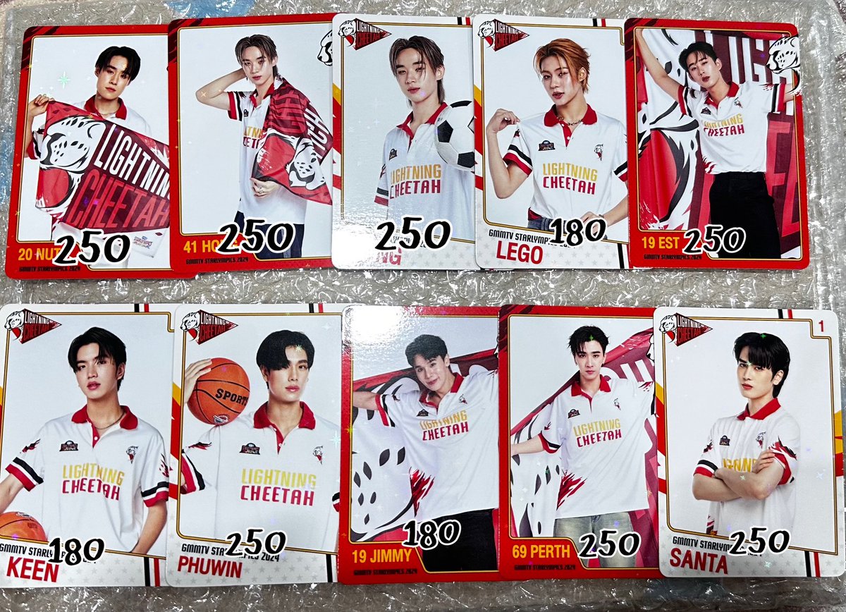 bbaeconnee's tweet photo. ขาย/พร้อมส่ง การ์ด starlympic2024

⭐️ ราคาตามรูป 
💌 ส่งฟรี

สนใจ/สอบถามเพิ่มเติม dm ได้ค่า 🫡

#ตลาดนัดgmmtv #ตลาดนัดlykn #ตลาดนัดไลแคน #ตลาดนัดเพิร์ธต้า #ตลาดนัดปอนด์ภูวินทร์ #ตลาดนัดจิมมี่ซี #ตลาดนัดวิลเลี่ยมเอส https://t.co/H9fbkU37HC