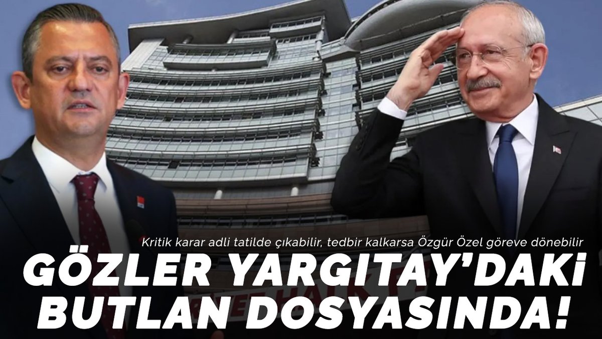 baskagazetecom's tweet photo. Gözler Yargıtay'daki butlan dosyasında: Kritik karar adli tatilde çıkabilir, tedbir kalkarsa Özgür Özel göreve dönebilir
https://t.co/87q3emaAx2
#chp #özgürözel #mutlakbutlan https://t.co/QcAbdRqhqh