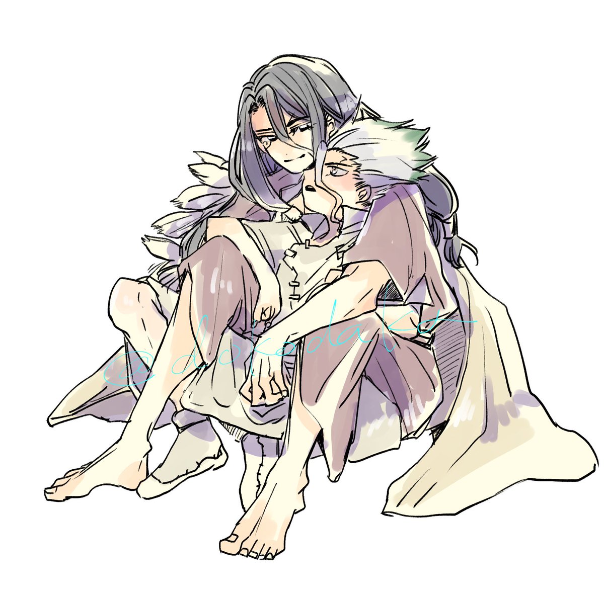 dokodaka000's tweet photo. 2巻を読み終わった私「司千じゃん」 https://t.co/6CIwIlvC9C