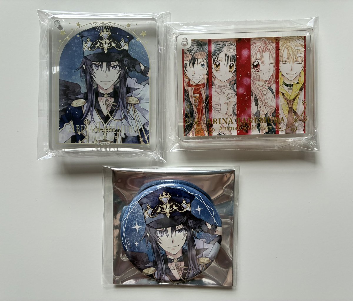 j_t__mm_g's tweet photo. 【交換・譲渡】種村有菜 アニメイトカフェ アニカフェ コロッタ 缶バッジ

【譲】画像1
【求】画像2 or 定価+送料

郵送希望
🌰は満月4人のコロッタとの交換のみ。
他はMIX⇆ヒーローの交換可能です。
ヒーロー譲渡の場合は同キャラコースター1点お付けいたします。
お気軽にお声掛けください◎ https://t.co/O5XhWzQ8dm