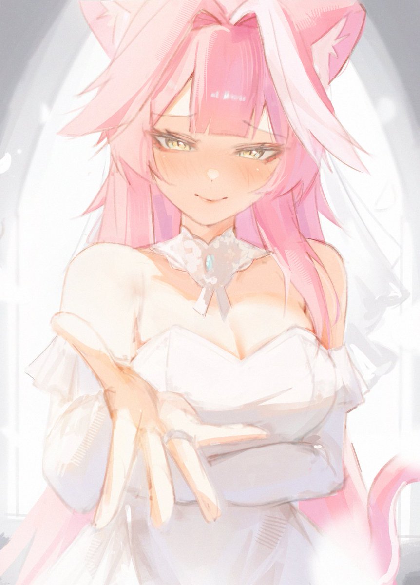chocomint24801's tweet photo. Wedding dress Raora 
#RaorArt https://t.co/hOfoc0afxd