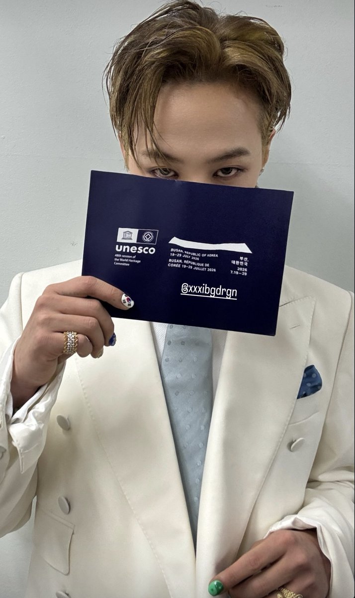 WhiteTamar1's tweet photo. Congratulations #GDRAGON 
Inspiring opening speech at the UNESCO World heritage.
So proud of you https://t.co/ur5oz9JsVR