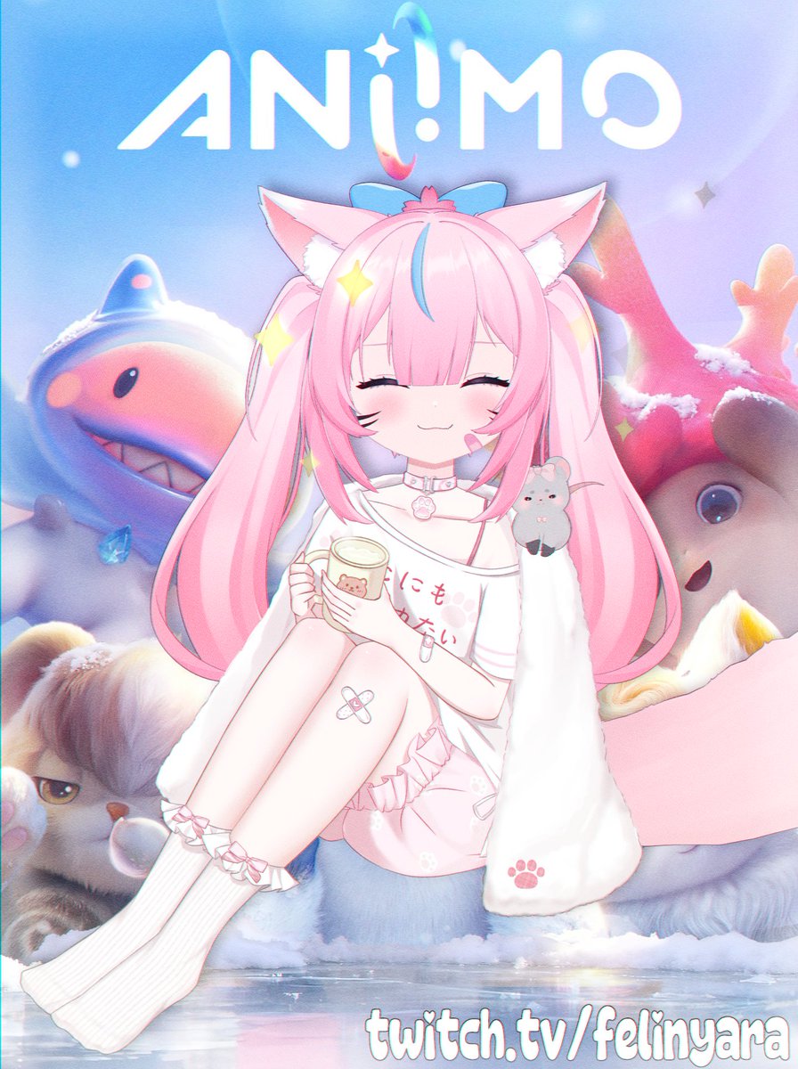 Felinyara's tweet photo. Nyaaaaa heute gibt's mehr ANIMOOO 🩷

Spätestens um 14 Uhr geht's loooos (⑅˃◡˂⑅)

#AniimoCreator  #Aniimo  #AniimoGlobalClosedBeta https://t.co/YAGh30JJZO