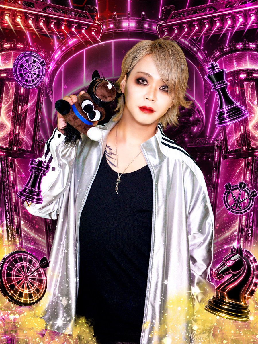 chakatsuki_jp's tweet photo. 🎯CHAKATSUKI🐎
🖼️メインビジュアル公開📷

Vo.HARUKI🎯
@HrkChakatsuki 
Gt.TONY🐎
@chakatsuki_tony 

PHOTO : @kuru96u 
DESIGN : @chiotagraphics https://t.co/xEWBUsmtyD