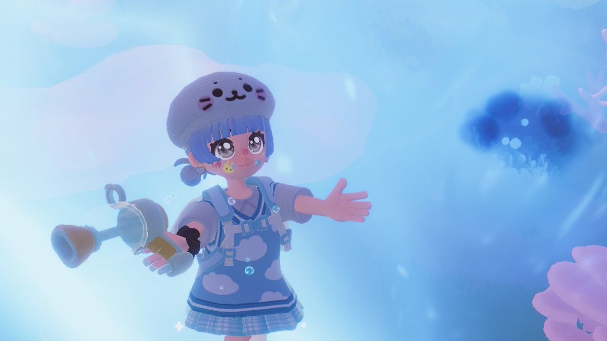 s3yi_z's tweet photo. かわいい🩵 アザラシぼうしgetした✨️ https://t.co/mHr2yUeFqt