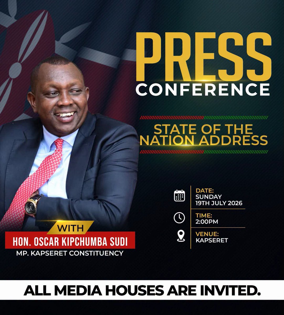 Hon Oscar Sudi tweet media