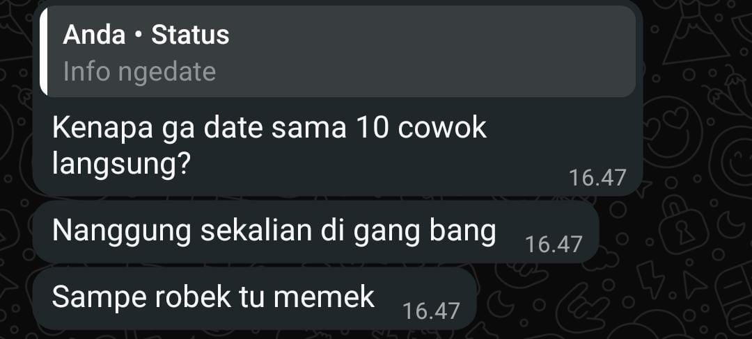 Nanda_Alberta's tweet photo. TW//PEDOPHILIA, SEXUAL HARRASMENT, AND PSYCHOLOGICAL MANIPULATION (A THREAD)

Sooo, ini pertama kalinya aku bikin begini, aku harap kalian bisa baca. https://t.co/y2tGnfZcgN