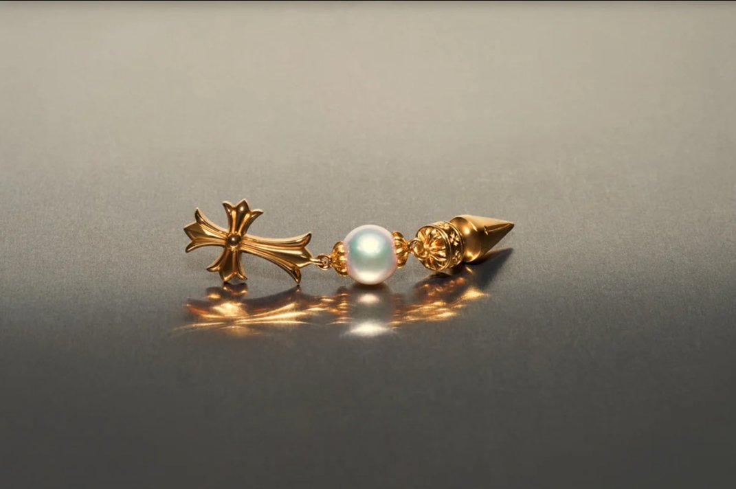 MIKIMOTO × CHROME HEARTS第2弾きた 真珠って上品とかクラシックに寄り