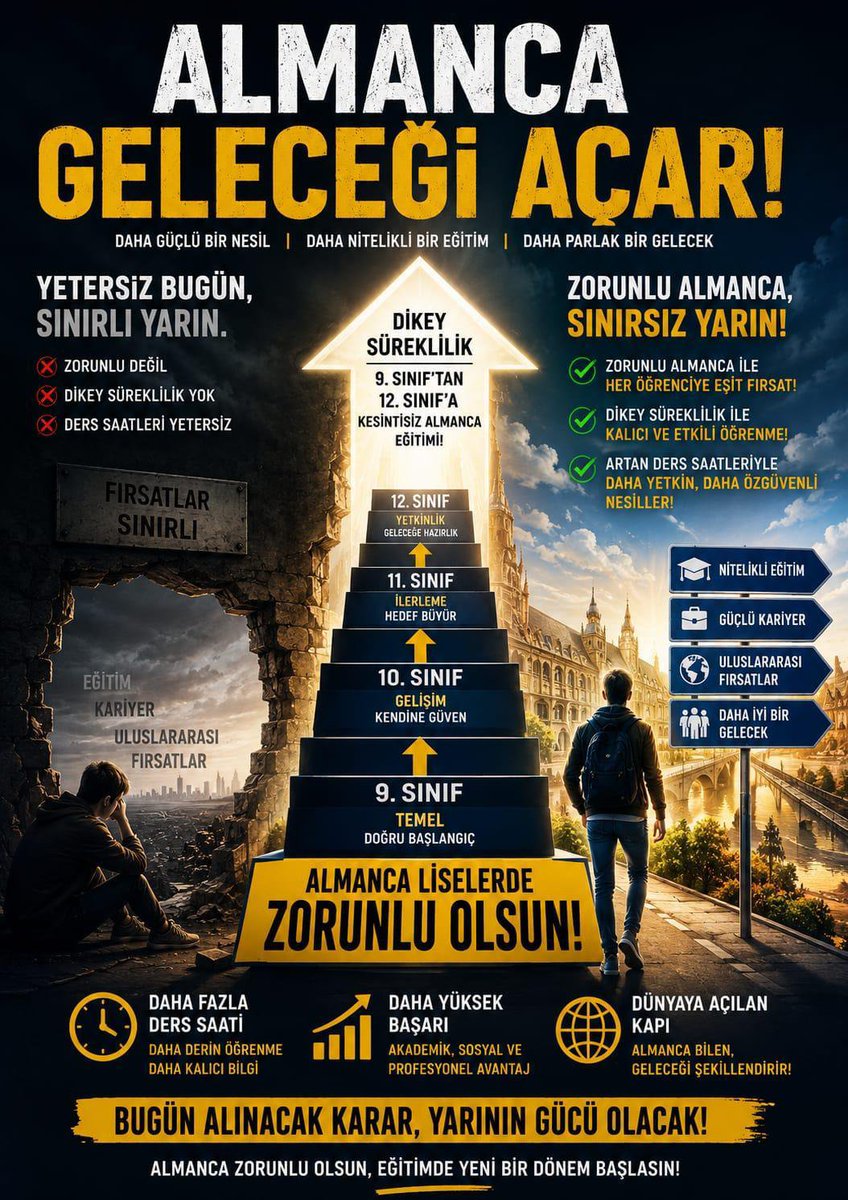 ozcan_ylmz42's tweet photo. Son yıllarda hem bizim hem de öğrencilerimizin yaşamış olduğu haksızlıkların tekrar yaşanmaması adına
#AlmancaYenidenLisede
@Yusuf__Tekin @tcmeb @CBegitimogretim @mebabdigm @cemgencoglu @meb_ttkb @cengizmete @meb_ogm @ebubekirsavasci @mebtegm 
@cftcblnt @mebpgm https://t.co/TccZ5oebpj
