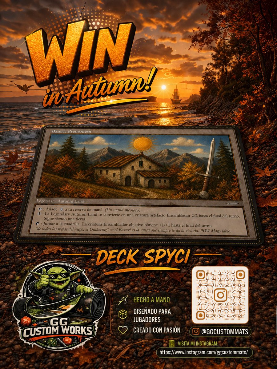 Floaterrr21's tweet photo. Segundo premio al deck spyci #autumn 
Más información MP
🍁🍂🍁🍂🏆 #league #tournament https://t.co/F8HmsTHOF1
