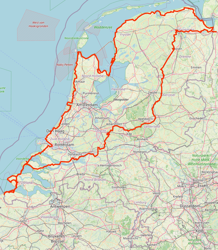 stevenliemberg's tweet photo. In totaal 1041 kilometer (althans, volgens mijn google maps timeline). In combinatie met mijn vorige brommertrip https://t.co/BBfPjyUFUI heb ik nu zo'n beetje heel Nederland gezien volgens mij. Behalve Flevoland, maar dat is toch nep dus dat maakt niet uit. https://t.co/M0rGkbV2DH