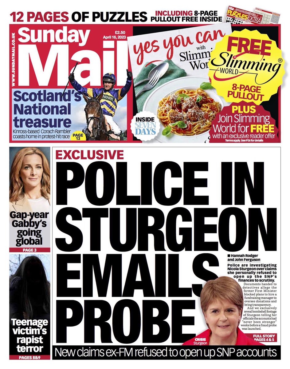 ArgyleBecky's tweet photo. Sturgeon……”the accounts have never been stronger”. Really?????????? https://t.co/q6Qp5z8ZvM