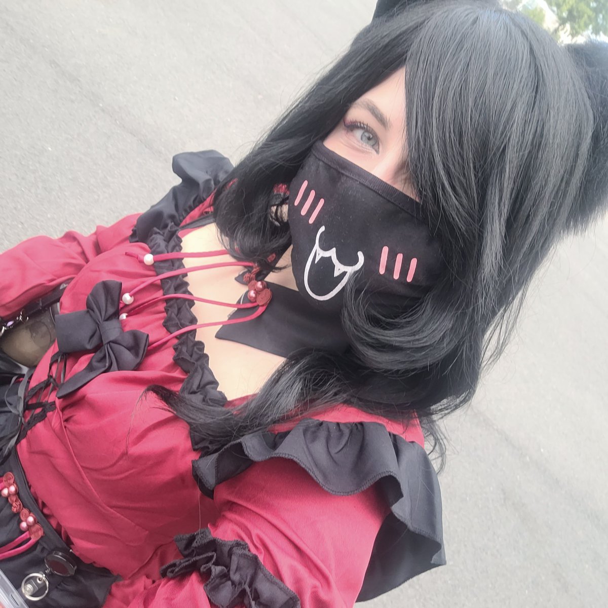 Juna Furkuro 🐈‍⬛🩸 || ANIMEMESSE BABELSBERG 26 || tweet media