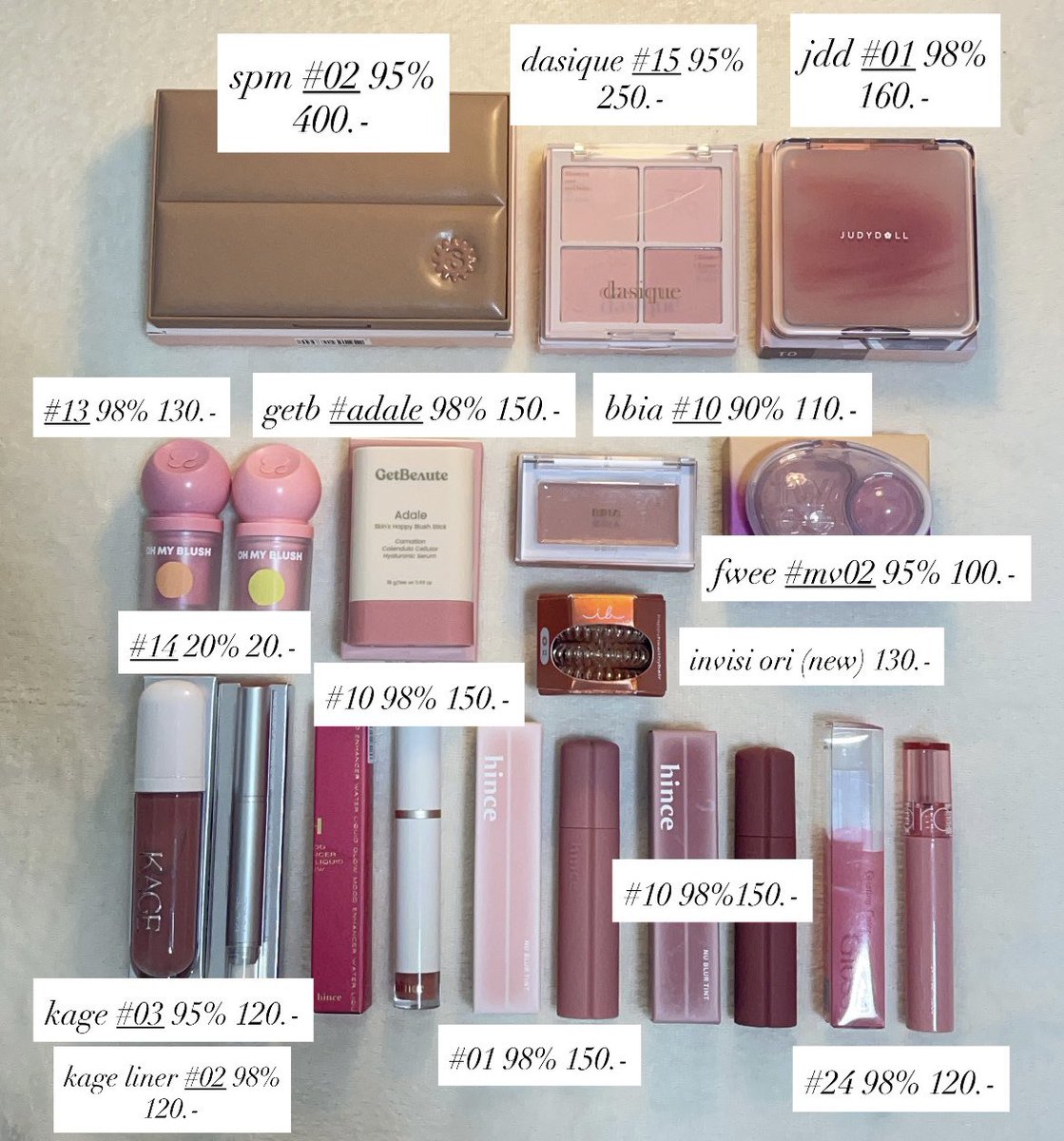 ntdtfx77's tweet photo. 💌 shipping 35.-
🥨 สอบถามได้นะคะ 🫐
#ส่งต่อเครื่องสำอาง #ส่งต่อคสอ
#ส่งต่อเครื่องสำอางมือ2 #ส่งต่อเครื่องสำอางมือสอง #ส่งต่อเสื้อผ้า #ส่งต่อlaglace #ส่งต่อdior #ส่งต่อfleen #ส่งต่อtimephoria #stylist #ส่งต่อcanmake #ส่งต่อkiko https://t.co/6AWL4s70Xh