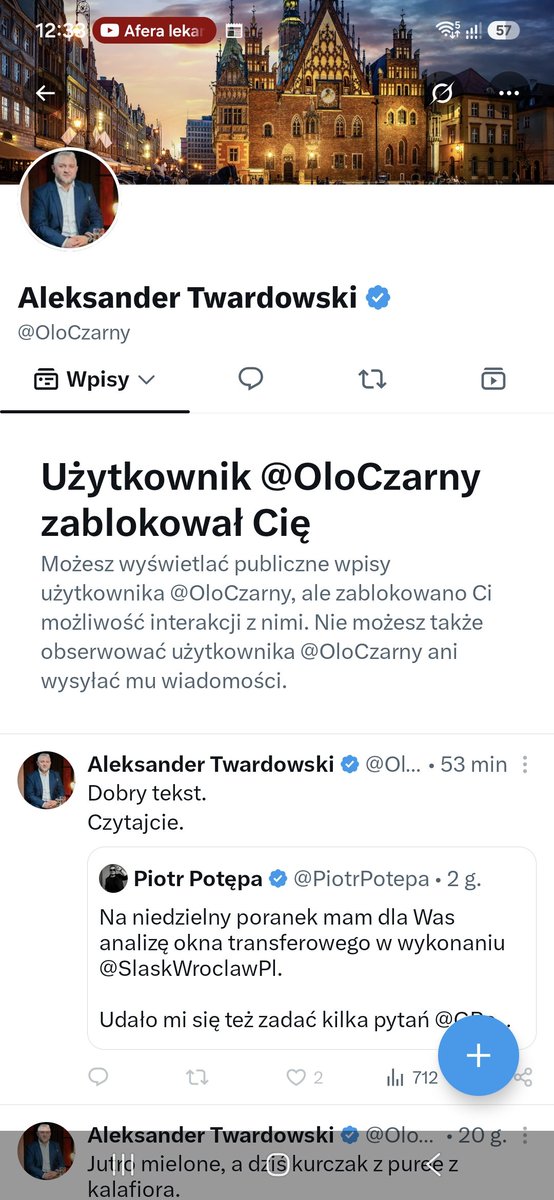 ACieslinski's tweet photo. @adam_abramczyk O! A mnie też!
Kto to jest? Ja go nie znam. https://t.co/oVnZR9HXoK