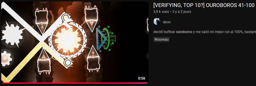 deadlockrc's tweet photo. ça me rappelle quand la liste était envahie de "Ouroboros 41-100" https://t.co/pptEQEpb7b