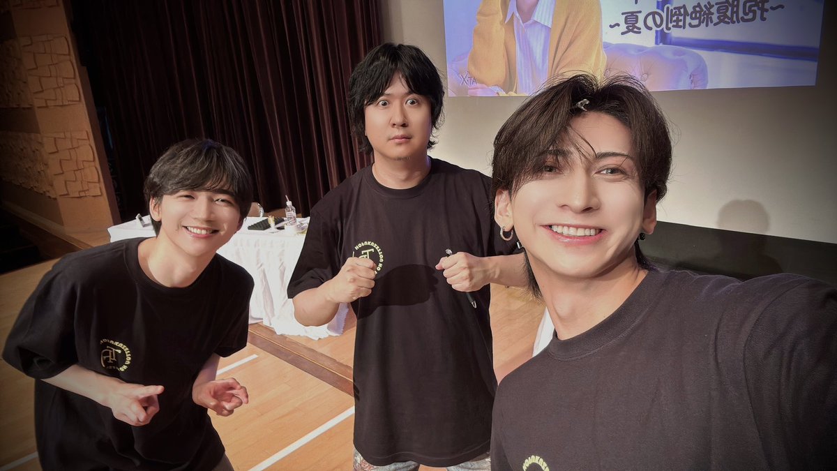 mineta_hiromu's tweet photo. #とやらじ抱腹絶倒の夏
昼の部おわりの杉田さんとも写真撮ったよ🤳
楽屋で話せてたのしかったです🙂‍↕️ https://t.co/7gRUOgzPIU